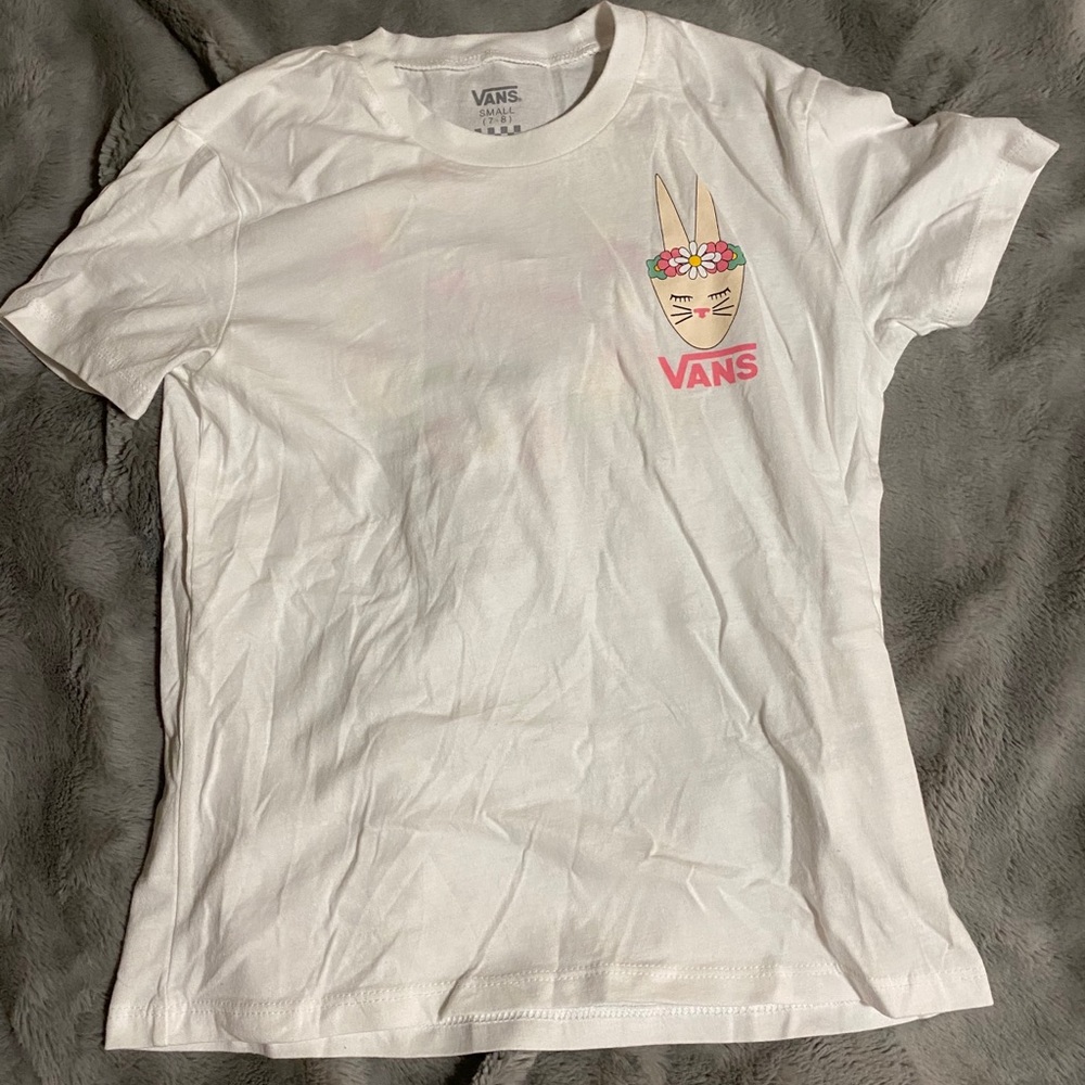 Vans white t-shirt